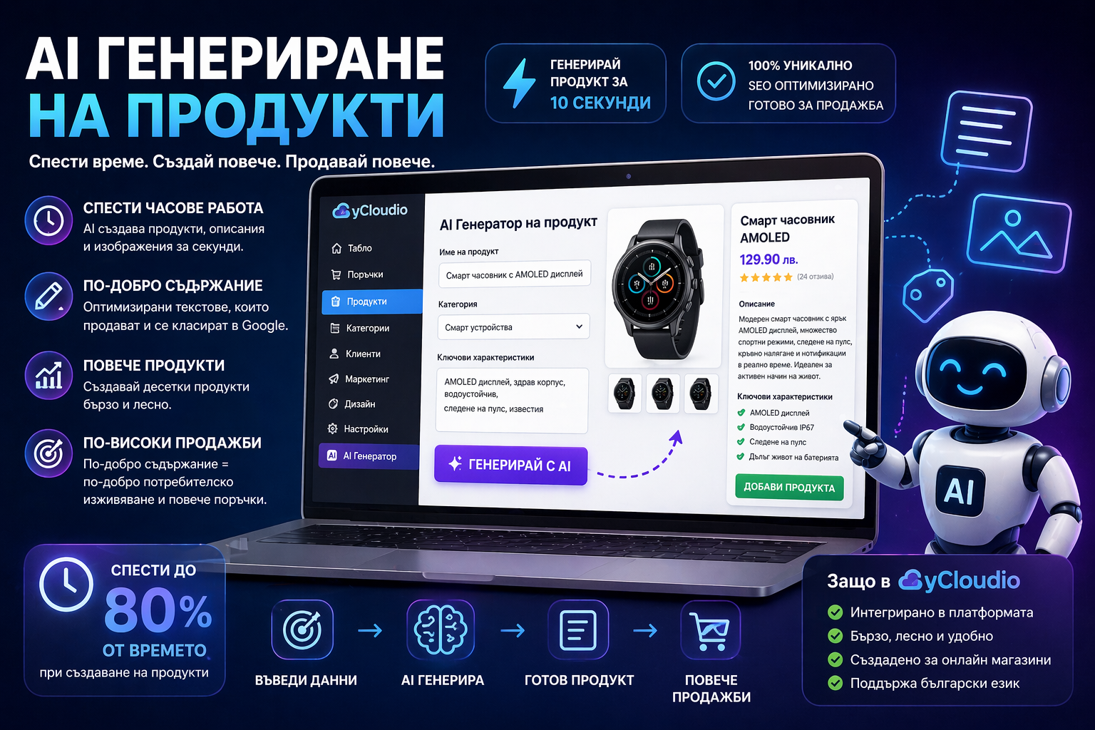 AI генериране на продукти – как да спестиш време и да увеличиш продажбите
