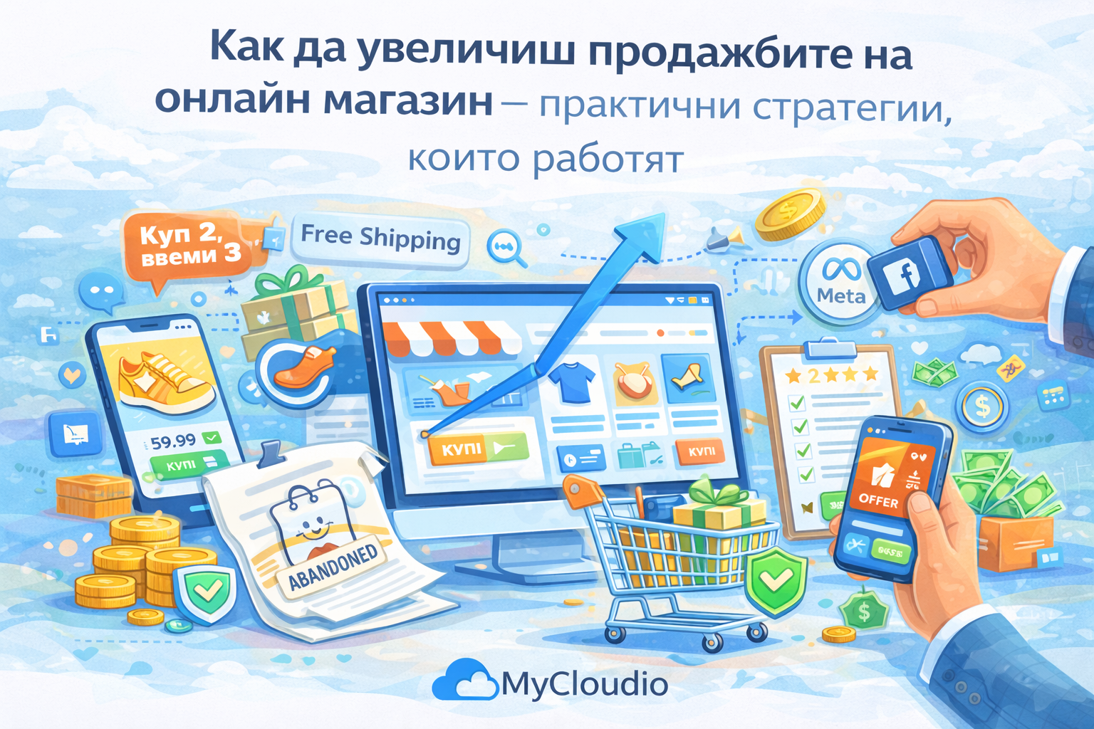 Как да увеличиш продажбите на онлайн магазин – практични стратегии, които работят